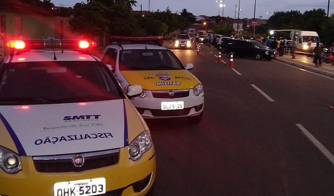 Lei Seca em Arapiraca autua sete por embriaguez e flagra 27 inabilitados