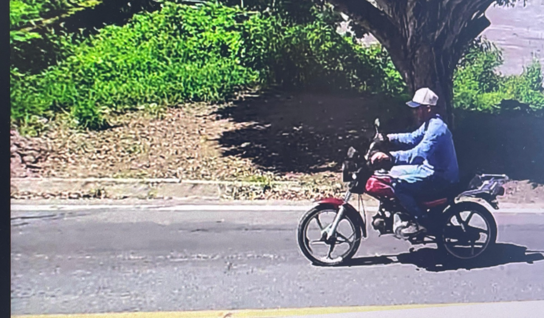 Polícia Civil investiga duplo homicídio registrado em União dos Palmares e divulga imagens de suspeito