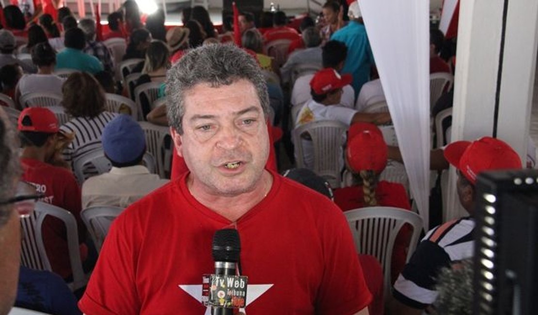 'Lula mantém candidatura nas eleições 2018', diz presidente do PT em Alagoas