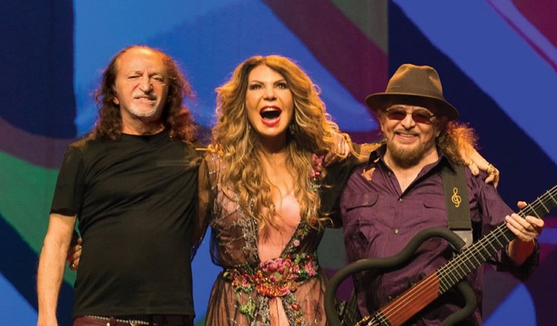 Maceió recebe Alceu, Elba e Geraldo em show 'O Grande Encontro'