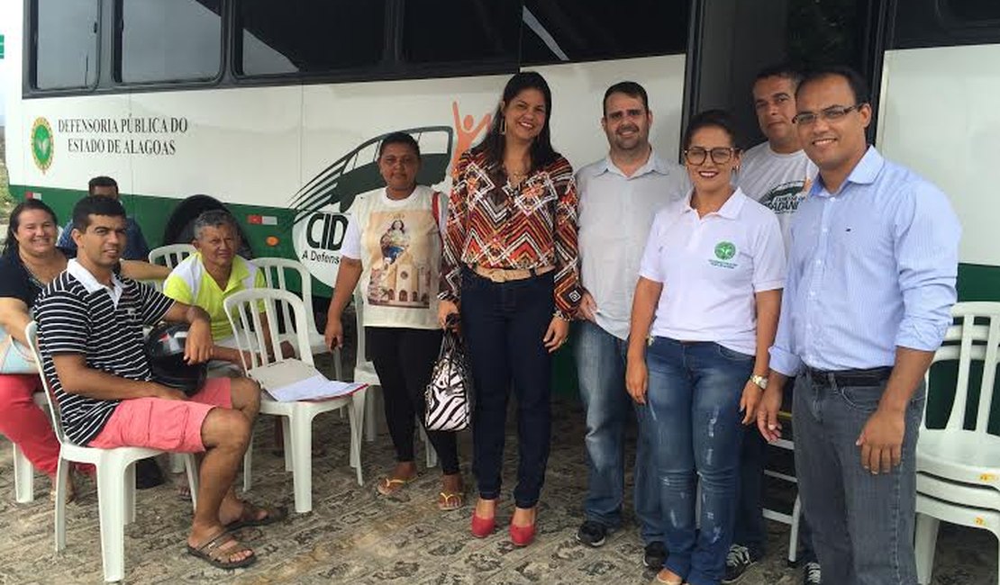 Expresso da Cidadania atende inúmeras pessoas em Girau do Ponciano