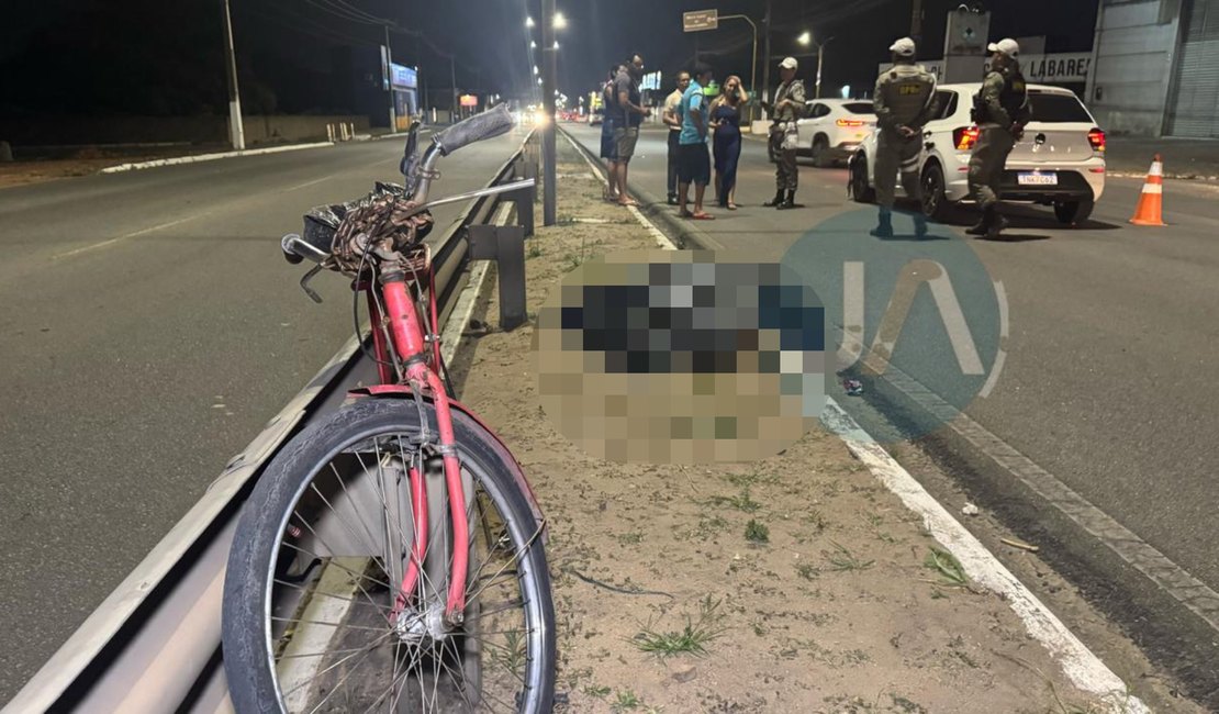 Ex-candidato a vereador, ciclista morre atropelado na AL-220, em Arapiraca