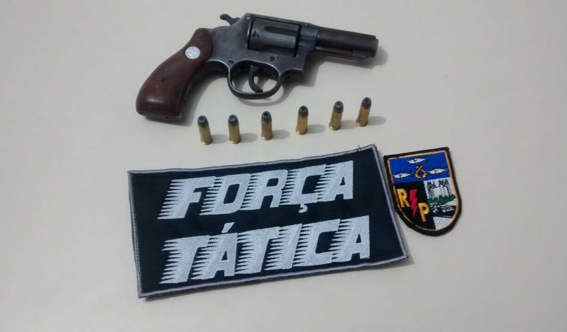 Revólver roubado da delegacia de Atalaia é recuperado em Boca da Mata