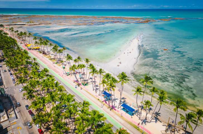 Maceió é o 3º destino mais buscado do Brasil para as férias de julho, aponta pesquisa