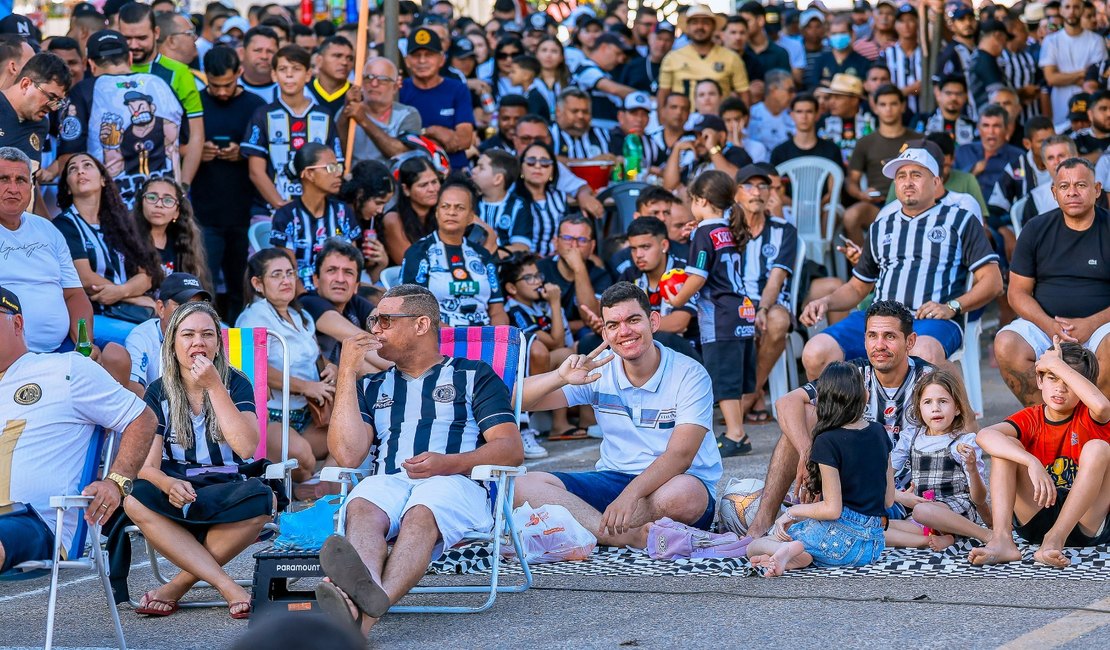 Arapiraca vai torcer pelo ASA no primeiro jogo de acesso à Série C no telão ao vivo no Bosque, neste sábado, 30