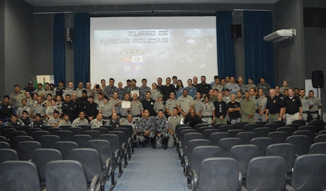 Curso de Táticas Policiais da Swat forma 1ª turma em Alagoas