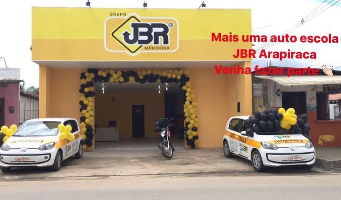 Na semana da segurança no transito autoescola JBR inaugura nova sede em Arapiraca