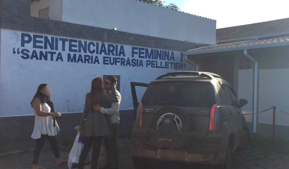 Suzane von Richthofen deixa presídio em saída temporária de Dia das Mães