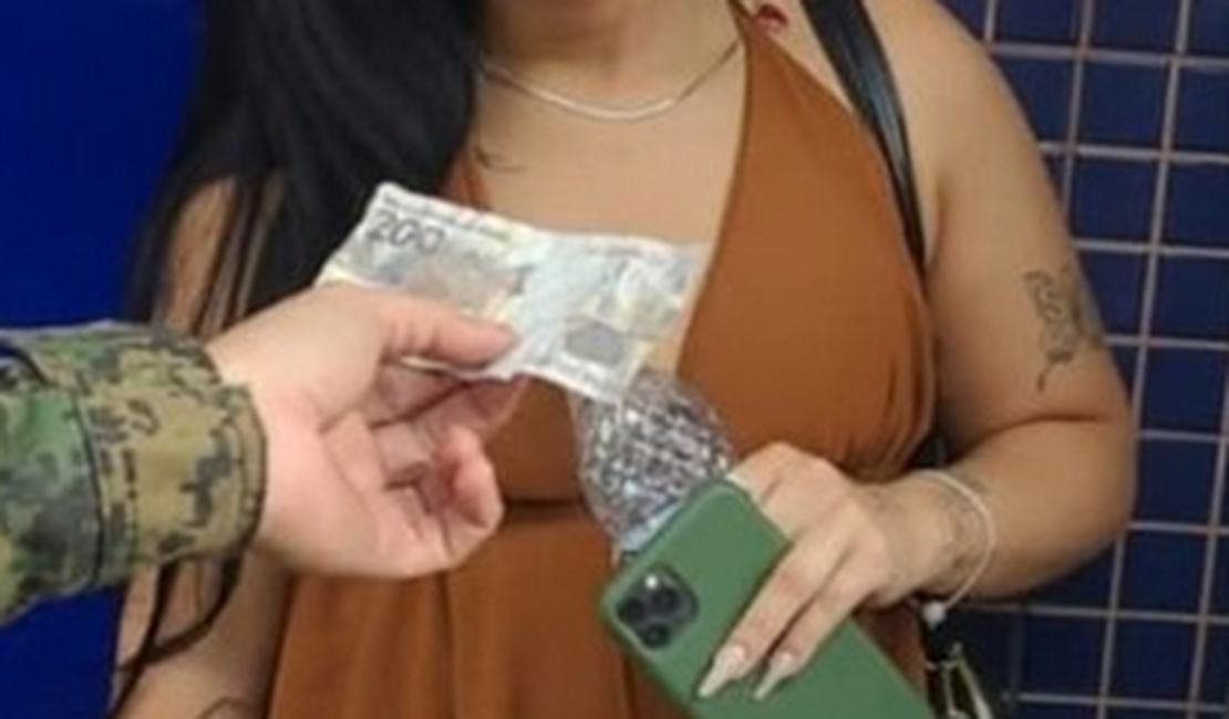 Arapiraquense é presa em Juazeiro do Norte enquanto tentava fazer compras com dinheiro falso