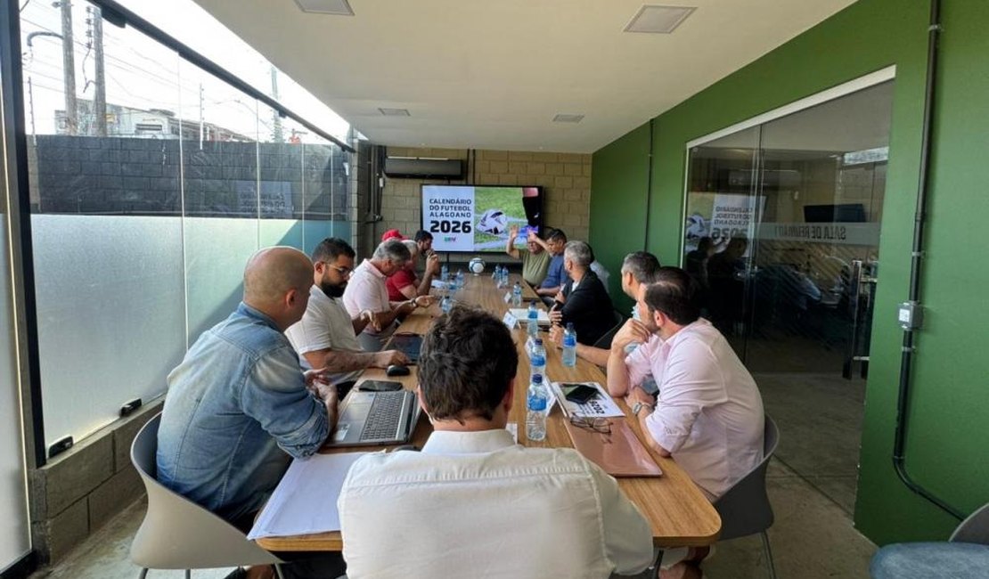 FAF promove reunião para debater calendário do futebol alagoano em 2026