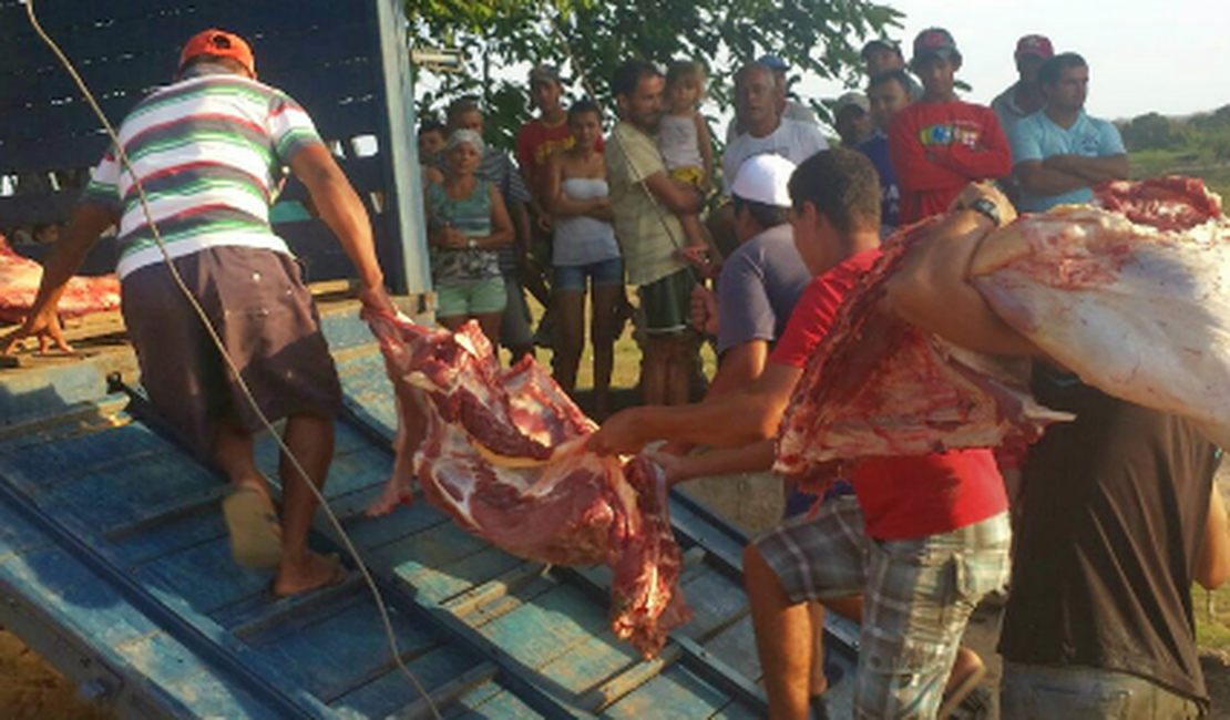 FPI flagra matadouros clandestinos em São Brás, Alagoas