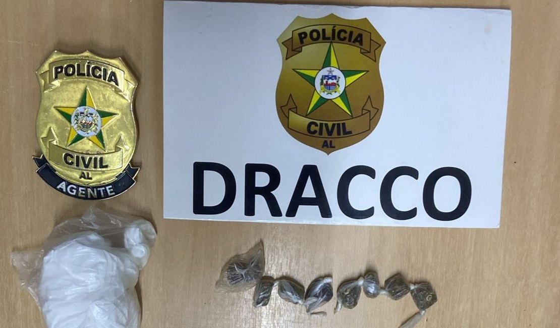 Polícia Civil prende suspeito de homicídio ligado ao tráfico em Marechal Deodoro