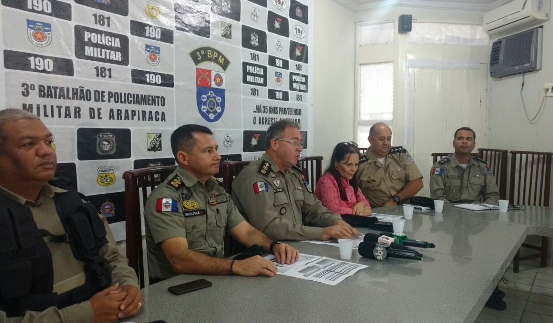 Força Tarefa colabora com redução de quase 60% da criminalidade em Arapiraca