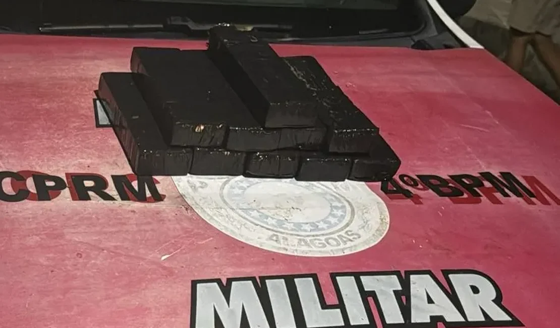 Polícia Militar apreende mais de 6kg de maconha em área de mata em Maceió
