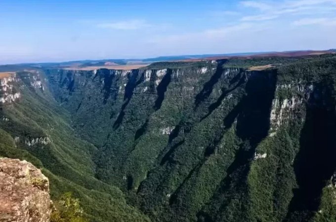 Criança cai de cânion em parque no Rio Grande do Sul