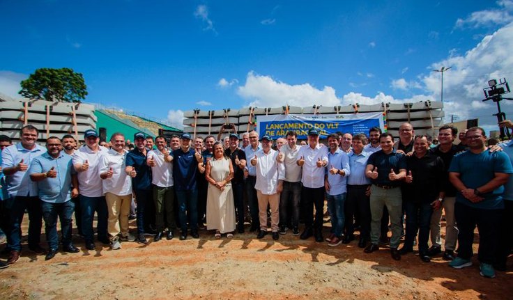 Com investimento de R$ 200 milhões, Renan Filho e Luciano Barbosa lançam obra do VLT de Arapiraca; assista