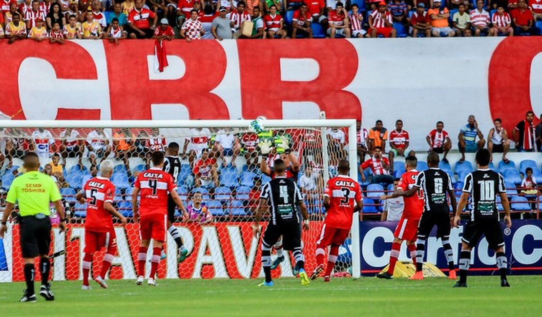 CRB encara o Ceará e tenta quebrar sequência de quatro jogos sem vencer