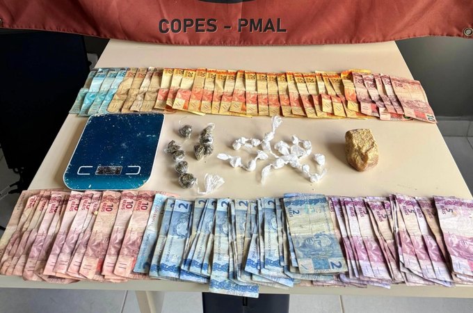 PMAL apreende 30 armas e mais de 22 quilos de drogas em uma semana