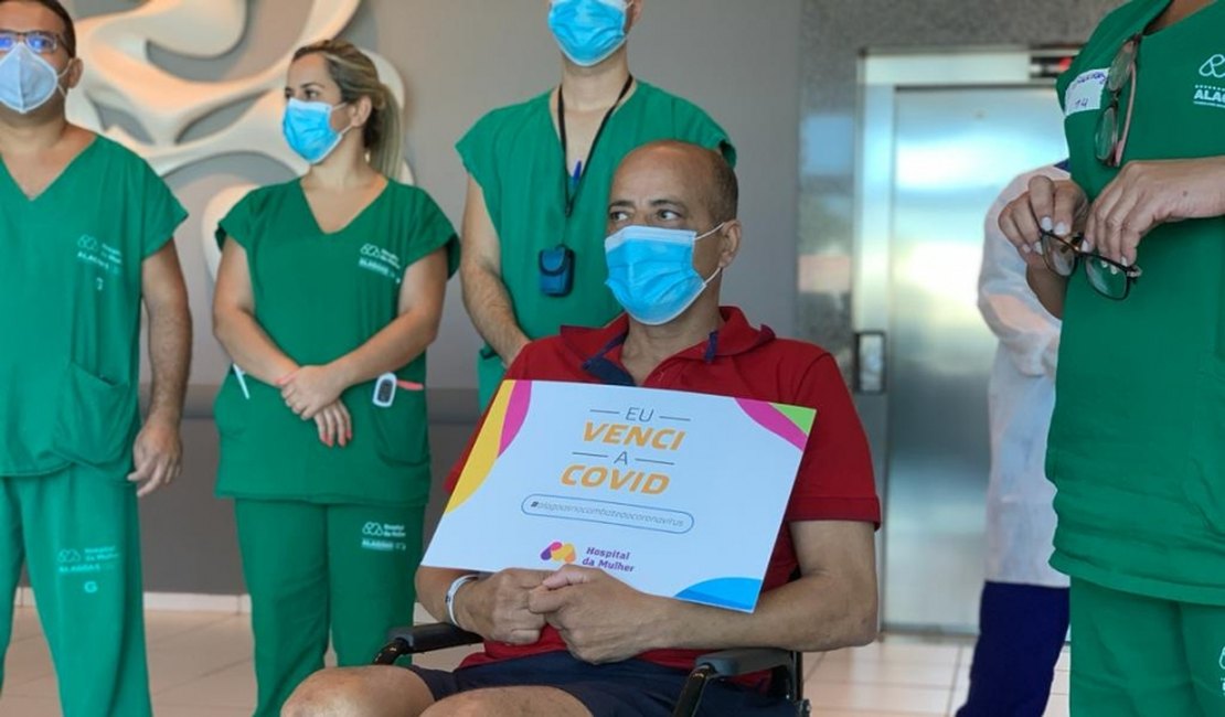 Mais de mil pessoas com Covid-19 receberam alta no Hospital da Mulher