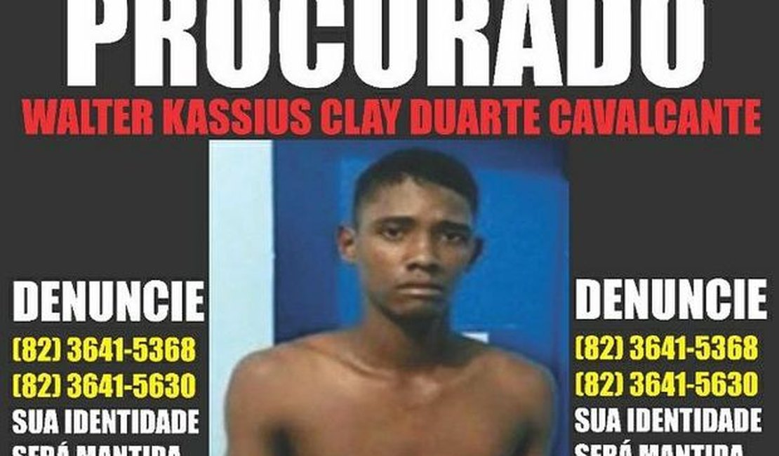Família oferece recompensa de R$ 10 mil por suspeito de assassinato no interior de AL