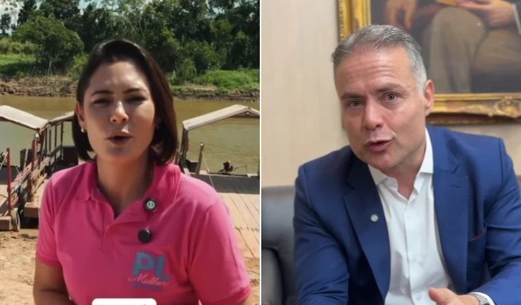 Renan Filho desmente Michelle Bolsonaro e apresenta números sobre obras no Acre
