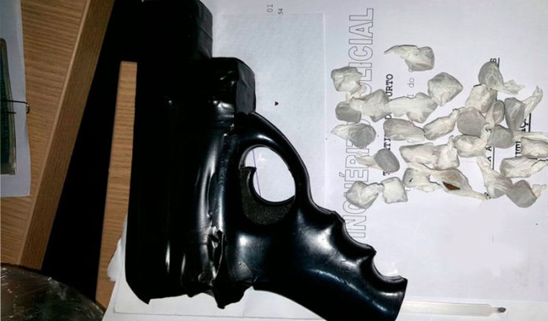 Polícia Civil prende suspeito de tráfico de drogas na Barra de São Miguel