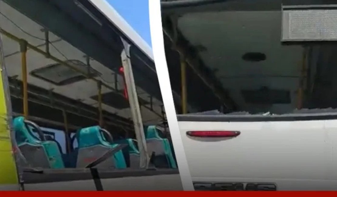 Ao menos sete passageiros ficam feridos após ar-condicionado de ônibus explodir