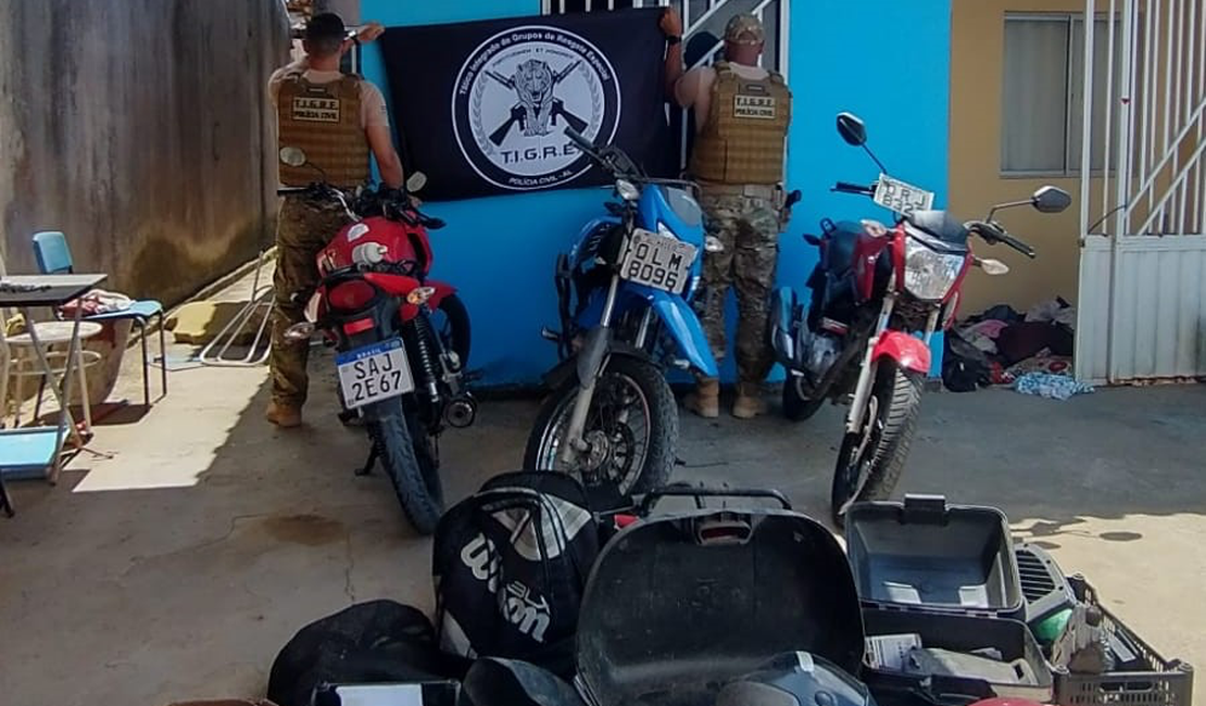 Ação policial recupera veículos roubados em suposto desmanche, em Alagoas