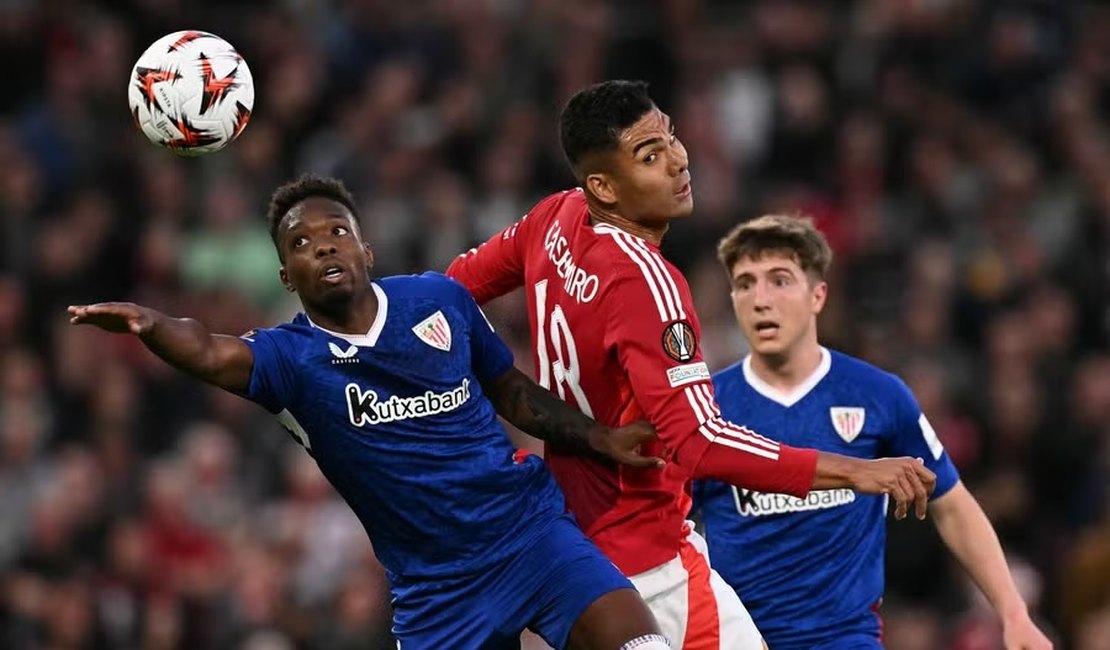 Com gol de Casemiro, United atropela Bilbao e fará final inglesa na Liga Europa