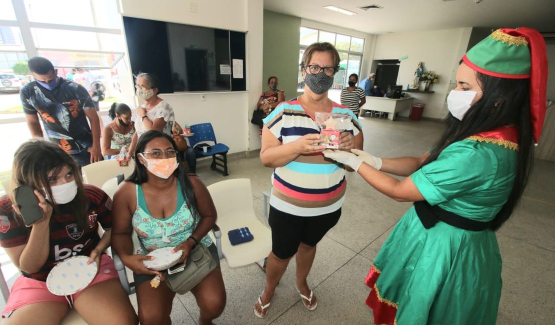 HE do Agreste promove ação natalina com familiares de pacientes