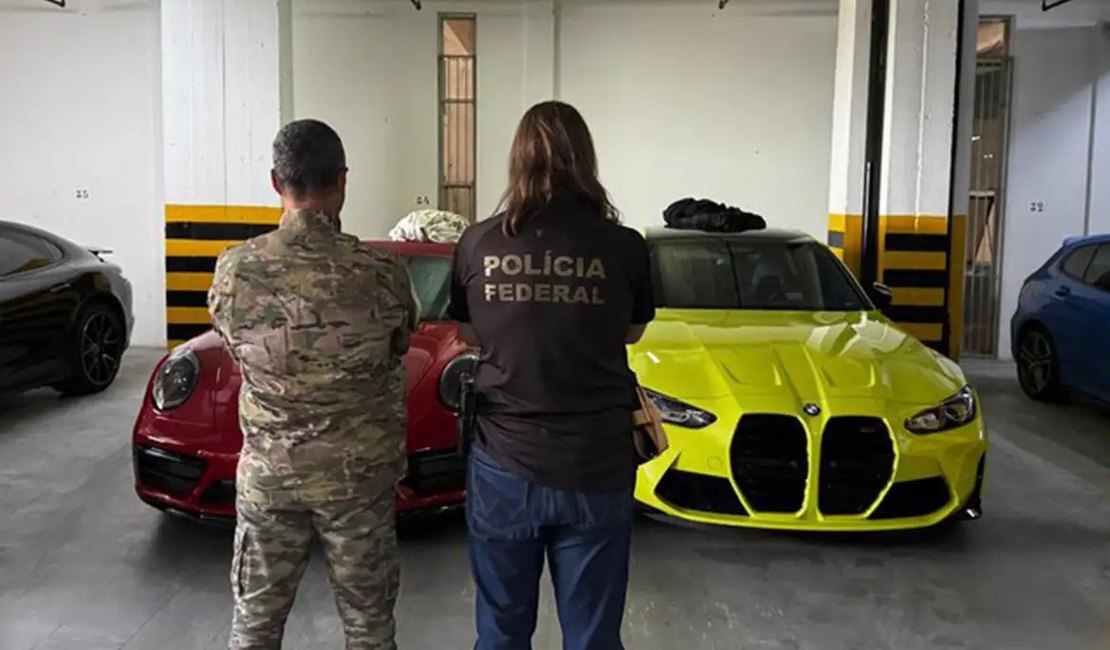 PF apreende veículos de luxo atribuídos ao Careca do INSS