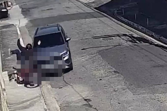 Motorista atropela ladrão em moto e é baleado em seguida