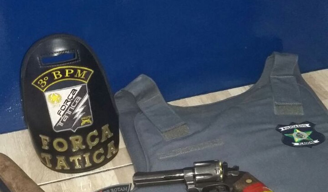 Operação apreende duas armas de fogo no Agreste alagoano
