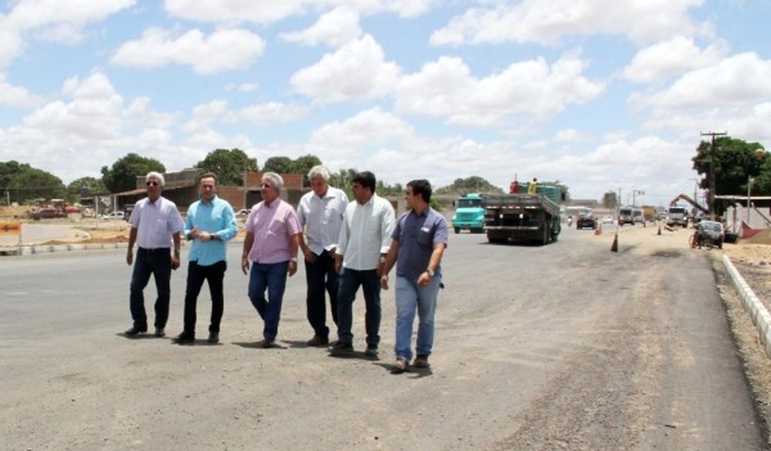 Yale acompanha obras de duplicação da AL-110
