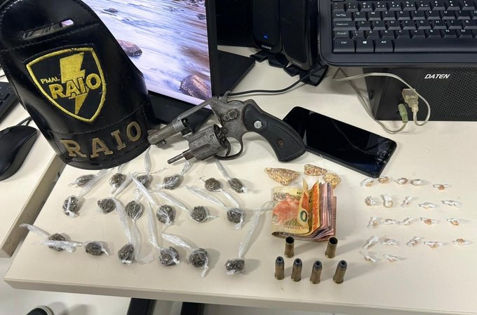 Suspeito de tráfico é baleado e morre após troca de tiros com a PM em Maceió