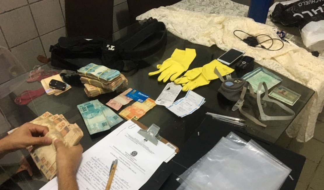 PF prende grupo suspeito de explodir bancos em Alagoas e Pernambuco