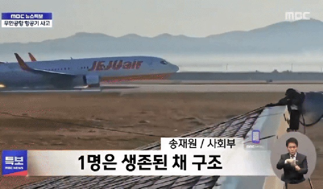 Pilotos desligaram motor errado após colisão com aves, aponta investigação sobre acidente aéreo na Coreia do Sul