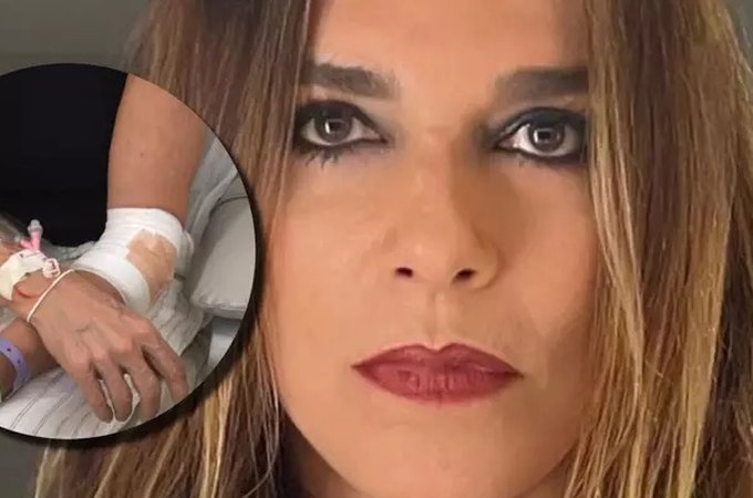 Atriz Mara Carvalho é atropelada por manobrista do carro dela na saída de restaurante