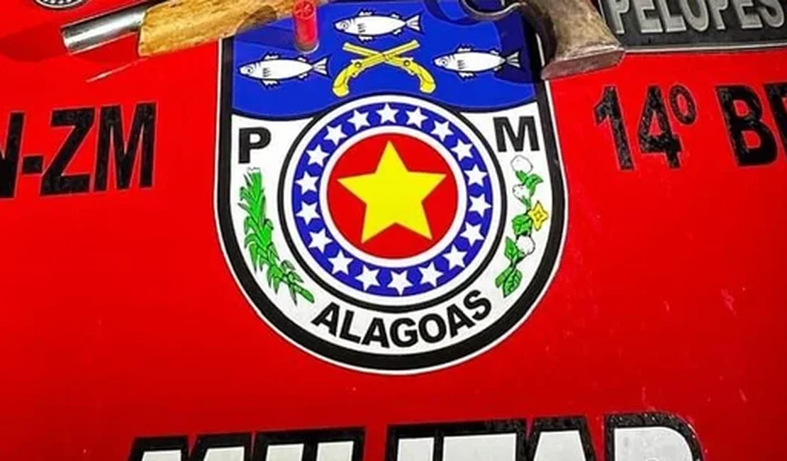 Homem é preso após tentativa de homicídio no interior de Alagoas; vítima conseguiu fugir ferida