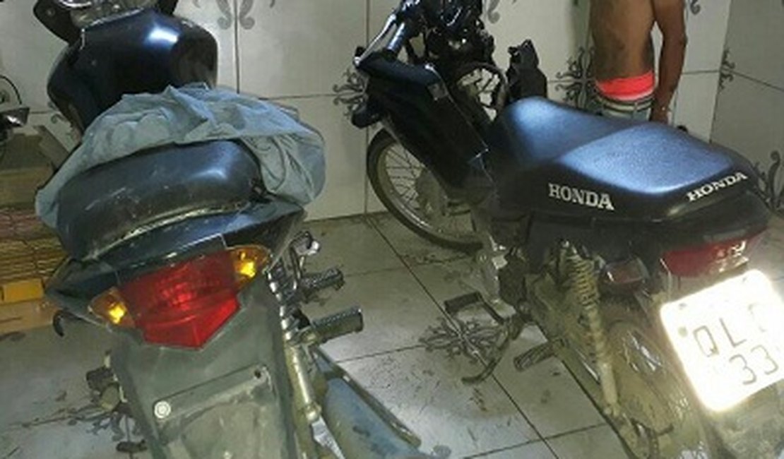 PM recupera motocicletas roubadas em União dos Palmares