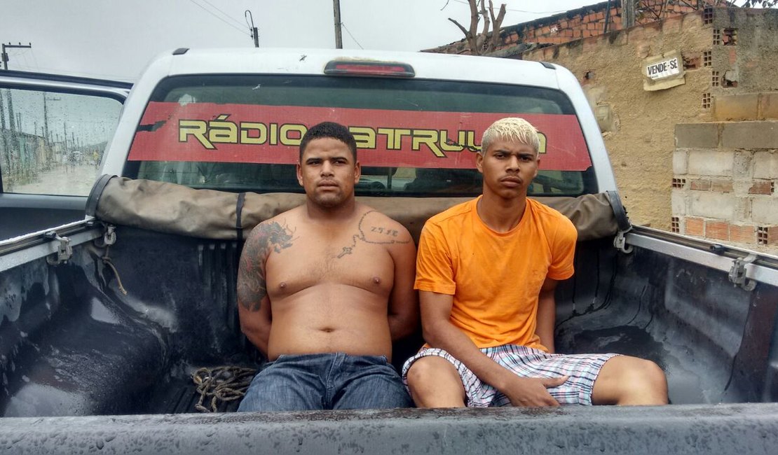 Após perseguição, PM prende jovens por porte ilegal de arma de fogo em Arapiraca