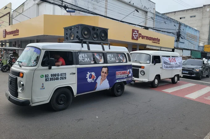 Manifestação de comerciantes pede mais segurança no Centro de Arapiraca