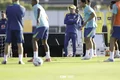 Carlo Ancelotti comanda o primeiro treino da seleção brasileira