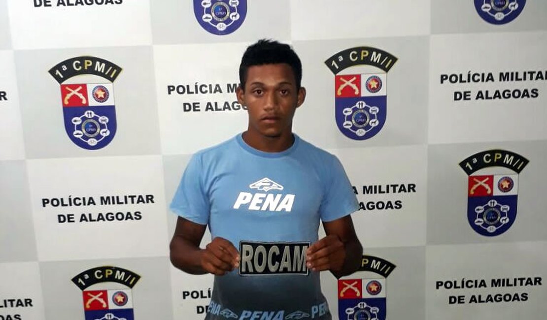 Rocam de São Miguel prende jovem com duas armas de fogo em Roteiro