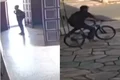 Ladrão faz sinal da cruz antes de furtar bicicleta em igreja; veja o vídeo