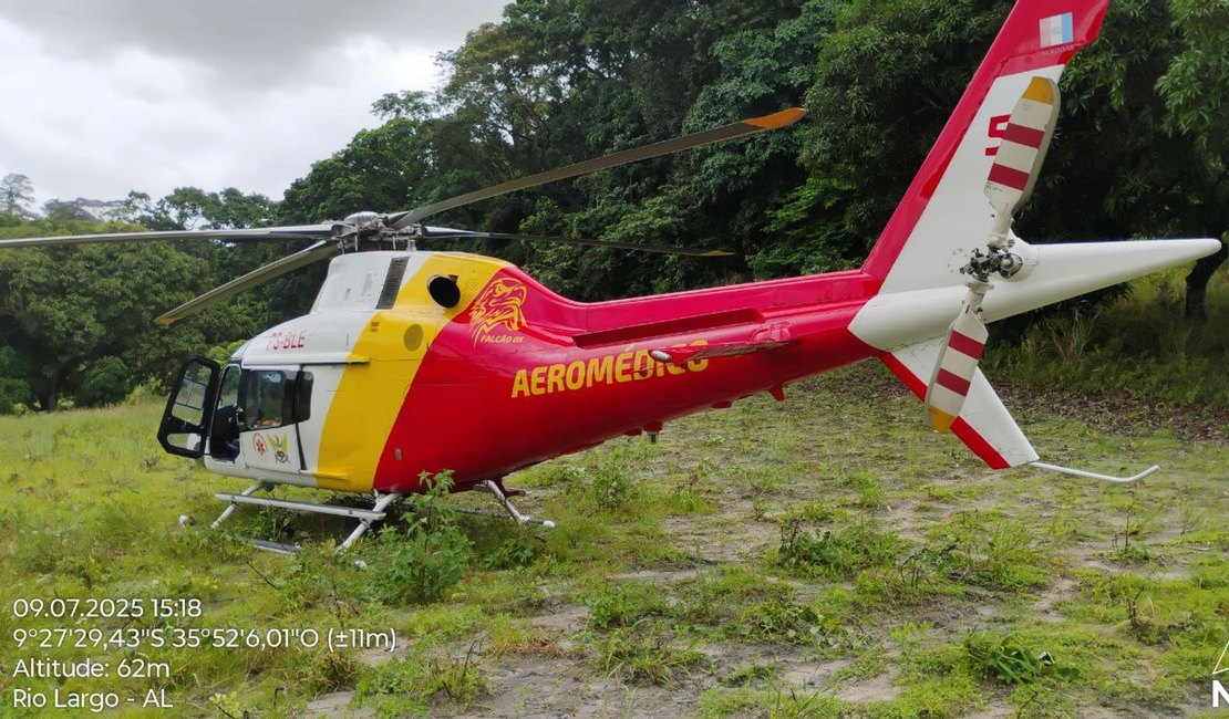 DEA realiza resgate de homem em situação de vulnerabilidade em área de difícil acesso, em AL