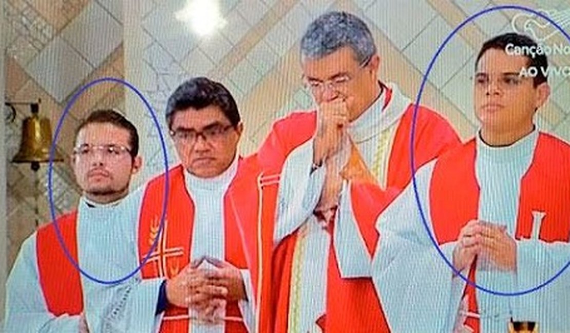 Jovens que estariam se passando por padres são vistos em Arapiraca