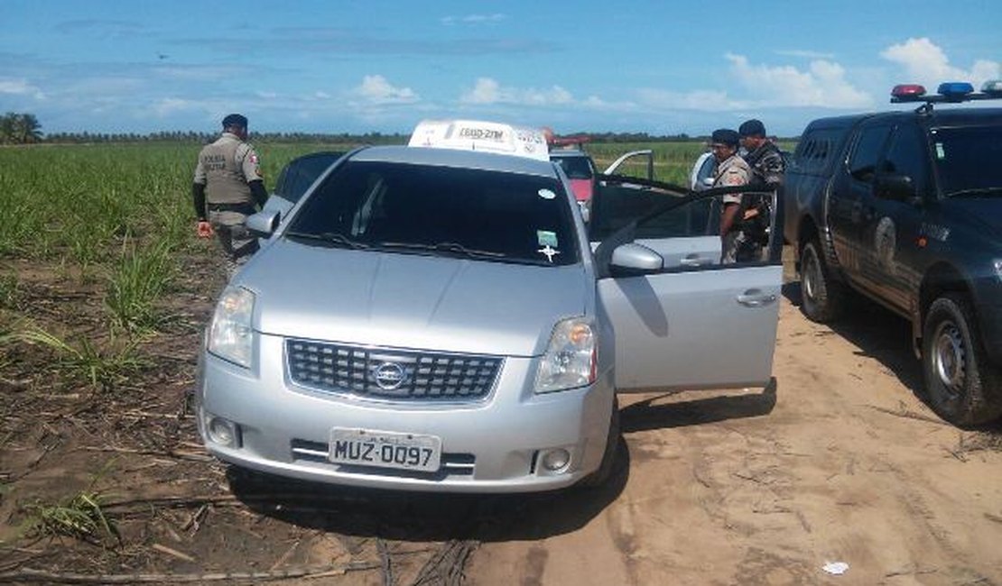 Veículo roubado em Santa Luzia do Norte é encontrado em Roteiro