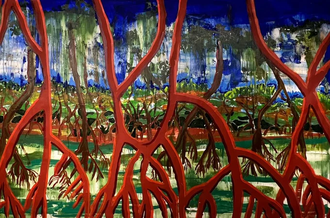 Simone Freitas apresenta nova exposição “Entre o mar e o sertão, tem o mangue” no Complexo Cultural do Teatro Deodoro
