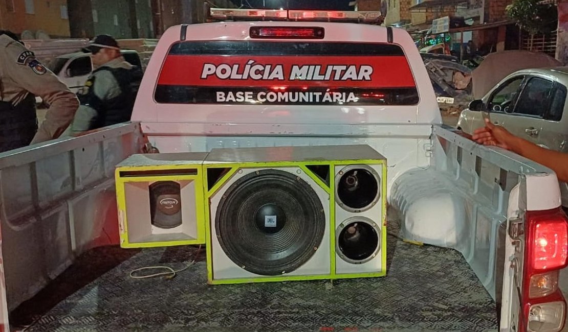 SSP apreende nove equipamentos sonoros por perturbação do sossego no fim de semana
